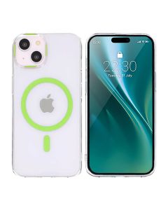 iPhone 15 Stöttålig Mobilskal med Magsafe - Grön