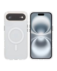 Mobilskal Magnet Dubbelskydd för iPhone Air - Vit