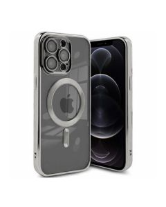 Luxury Mobilskal med Magsafe iPhone 12 Pro - Silver