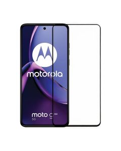 Skärmskydd Motorola Moto G84 5G - 3D Härdat Glas (miljö)