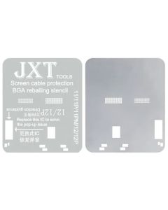 JXT TOOLS Kabelskydd Skärm BGA Reballing Stencil till 11/11P/11PM/12/12P
