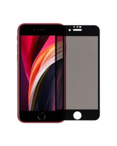 Skärmskydd Privacy iPhone 7/8/SE 2020 - 3D Härdat Glas Svart (miljö)- G-SP.se