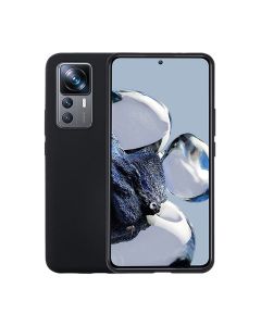 Xiaomi 12T/Xiaomi 12T Pro Silikonskal - Svart- G-SP.se