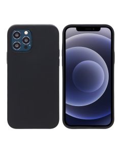 iPhone 12/12 Pro Mobilskal Silikon - Svart