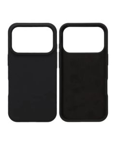 Mobilskal Mjukt Silikon för iPhone 17 Pro - Svart