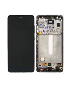 Samsung Galaxy A52s 5G Skärm med LCD Display Original - Vit- G-SP.se