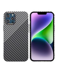 Kolfiber Skal iPhone 12 Pro Max - Svart & Vit- G-SP.se