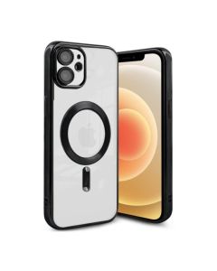 Luxury Mobilskal med Magsafe iPhone 12 - Svart