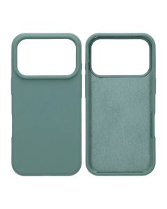 Mobilskal Mjukt Silikon för iPhone 17 Pro - Grön