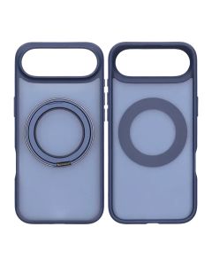 Mobilskal Roterande Magnet Stativ för iPhone Air - Blå