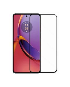 Motorola Moto G84 Skärmskydd Heltäckande - Svart