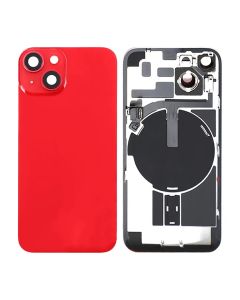 iPhone 14 Baksida Glas - Röd- G-SP.se