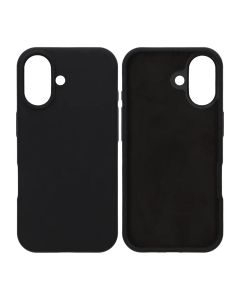 Mobilskal Mjukt Silikon för iPhone 17 - Svart