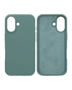 Mobilskal Mjukt Silikon för iPhone 17 - Grön