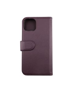 iPhone 13 Mini Plånboksfodral Magnet Rvelon - Mörklila- G-SP.se