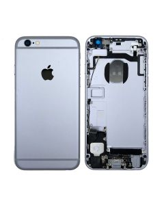 iPhone 6S Baksida med Komplett Ram - Svart- G-SP.se