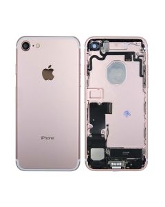 iPhone 7 Baksida med Komplett Ram - Roséguld- G-SP.se