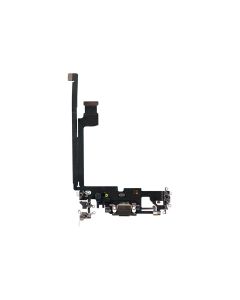 iPhone 12 Pro Max Laddkontakt Flexkabel - Svart- G-SP.se