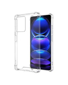 Xiaomi Redmi Note 12 Stöttåligt Mobilskal - Transparent- G-SP.se