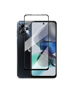 Skärmskydd Motorola Moto G23 - 3D Härdat Glas (miljlö)