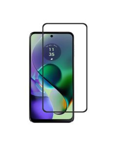 Motorola Moto G54 5G Skärmskydd Heltäckande - Svart