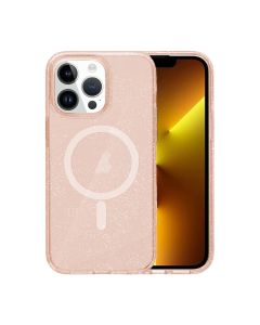 iPhone 13 Pro Max Mobilskal Glitter Magsafe - Guld