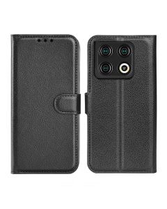 OnePlus 10T Plånboksfodral med Stativ - Svart- G-SP.se