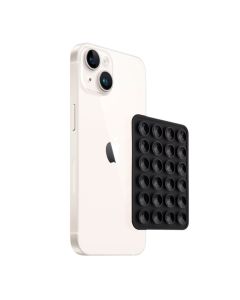 Dubbelsidad mobilhållare med sugkoppar - Svart