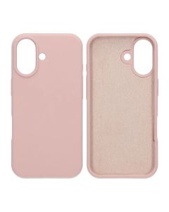 Mobilskal Mjukt Silikon för iPhone 17 - Rosa
