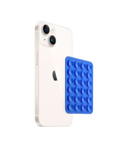 Dubbelsidad mobilhållare med sugkoppar - Blå