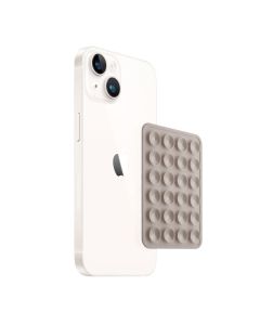 Dubbelsidad mobilhållare med sugkoppar - Grå