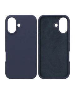 Mobilskal Mjukt Silikon för iPhone 17 - Mörkblå