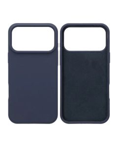 Mobilskal Mjukt Silikon för iPhone 17 Pro Max - Mörkblå