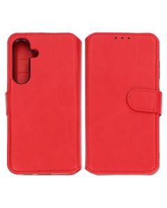 Samsung Galaxy S24 Plus Plånboksfodral Magnet Rvelon - Röd