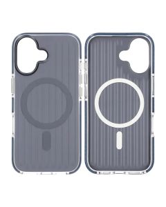 Mobilskal Korrugerad Magsafe för iPhone 17 - Mörkblå