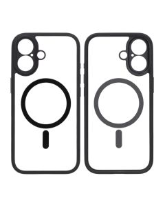 Skal för iPhone 17 med MagSafe & Kameraskydd med Svart