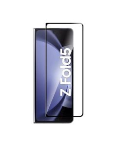 Skärmskydd Samsung Galaxy Z Fold 5 - Härdat Glas Svart