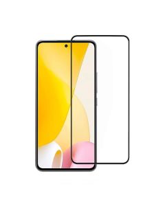 Skärmskydd Xiaomi 12 Lite - 3D Härdat Glas - Svart- G-SP.se