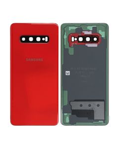 Samsung Galaxy S10 Plus (SM-G975F) Baksida Original - Röd