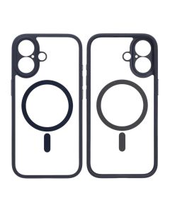 Skal för iPhone 17 med MagSafe & Kameraskydd med Blå