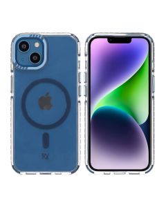 iPhone 13/14 Rvelon Mobilskal Magnet Förstärkt - Blå