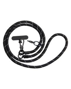 Mobilband Universal Halsband - Svart Randig- G-SP.se