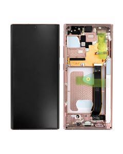 Samsung Galaxy Note 20 Ultra 4G/5G (N985/N986) Skärm med LCD Display Original - Brons