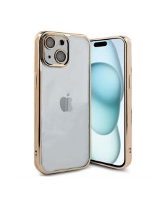 Luxury Mobilskal iPhone 15 - Guld