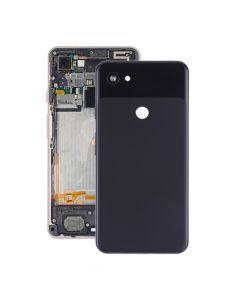 Google Pixel 3A Baksida/Komplett Ram OEM - Svart- G-SP.se
