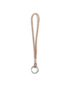 Mobilband Halsband Unverisal - Gul glitter