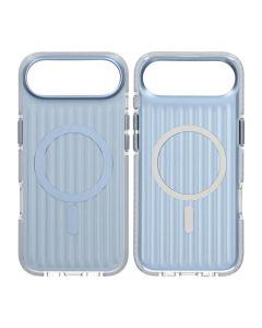 Mobilskal Korrugerad Magsafe för iPhone Air - Blå