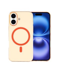 Ultratunt Mobilskal med Kameraskydd för iPhone 17 - Orange