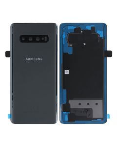 Samsung Galaxy S10 Plus (SM-G975F) Baksida Original - Keramik Svart- G-SP.se