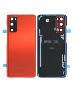 Samsung Galaxy S20 FE 5G (SM-G781B) Baksida/Batterilucka Original - Röd- G-SP.se